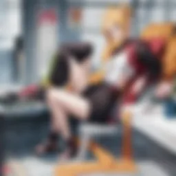 A smartphone displaying Naruto Shippuden on screen