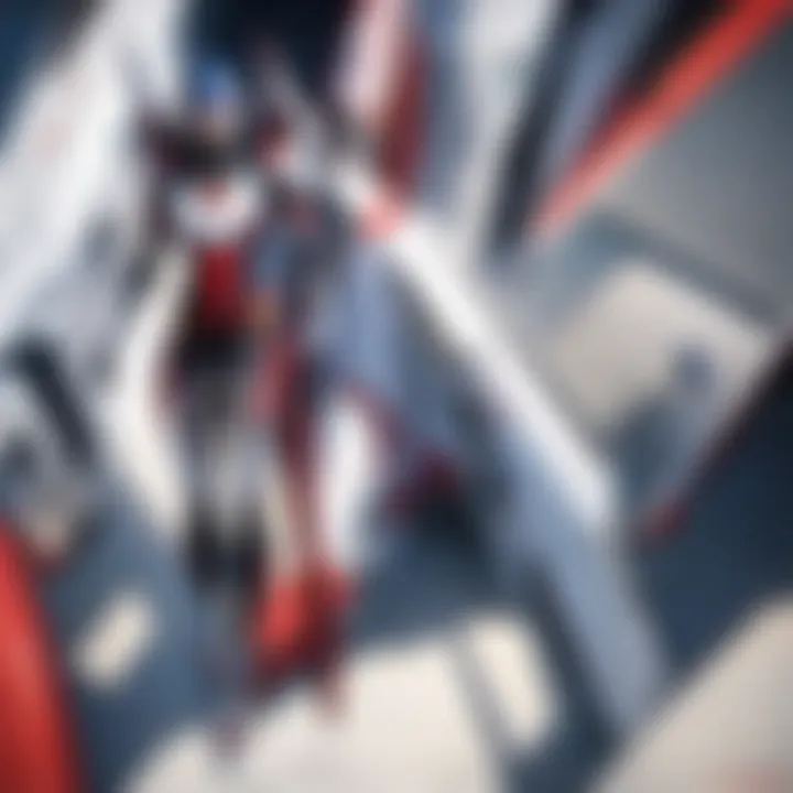 An illustration of Starscream plotting in the shadows, symbolizing his cunning nature