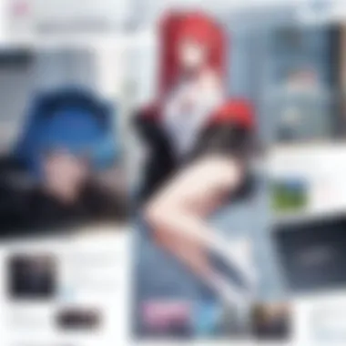 Overview of Streaming Platforms An overview of various anime streaming platforms with logos