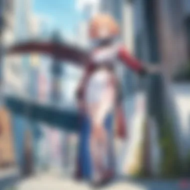 Diverse Anime Art Styles A vibrant collection of anime characters showcasing diverse art styles