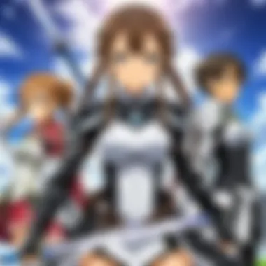 A captivating illustration highlighting audience reception of SAO Progressive