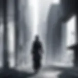A conceptual artwork showcasing the dystopian world of Biomega.