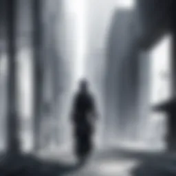 A conceptual artwork showcasing the dystopian world of Biomega.