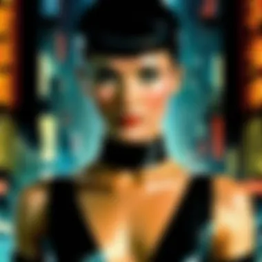 Visual representation of the connection to the Blade Runner universe