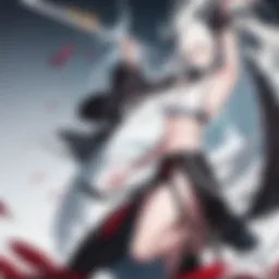 An intricate view of the Bleach anime series featuring iconic characters.