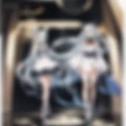 Cover art of the Chobits manga box set showcasing its vibrant design