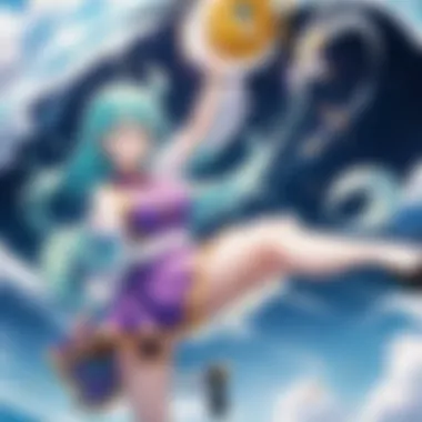 The Expansive Universe of Dragon Ball Super Illustration of the universe and landscapes in Dragon Ball Super