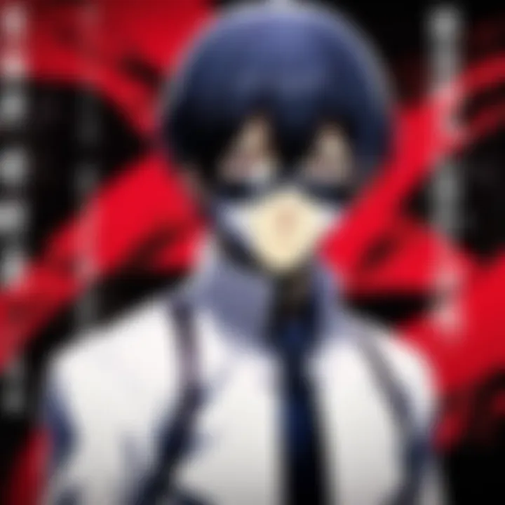 A visual representation of key themes in Tokyo Ghoul.