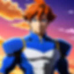 A captivating animated scene from a popular Funimation movie