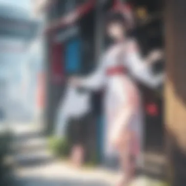 The Genius Behind Anime Creation An artistic representation of a renowned anime creator at work