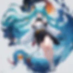 A vibrant collage of various anime genres showcasing colorful characters and settings.