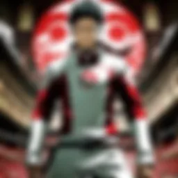 Illustration of the Deadman Wonderland arena showcasing its ominous atmosphere