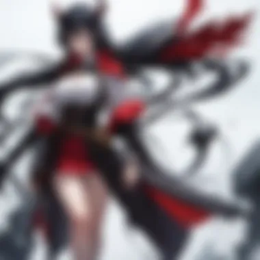 The Hero's Resolve Dynamic battle scene showcasing the protagonist's determination.