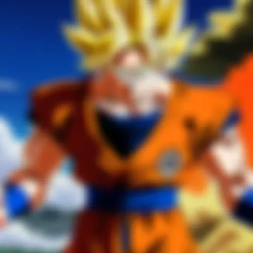 Key characters from Dragon Ball Z