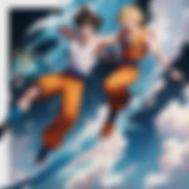 Goku's Ultimate Move The moment of Goku's Spirit Bomb preparation
