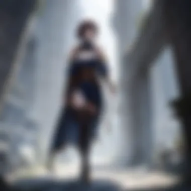 Exploring the Fantasy Worlds of DnF A vibrant fantasy landscape from DnF anime