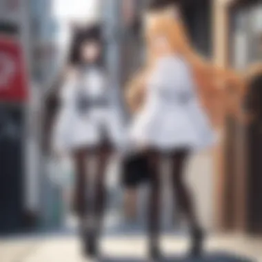 Cultural Significance of Cat Ears in Anime An artistic representation of the cultural significance of cat ears in anime