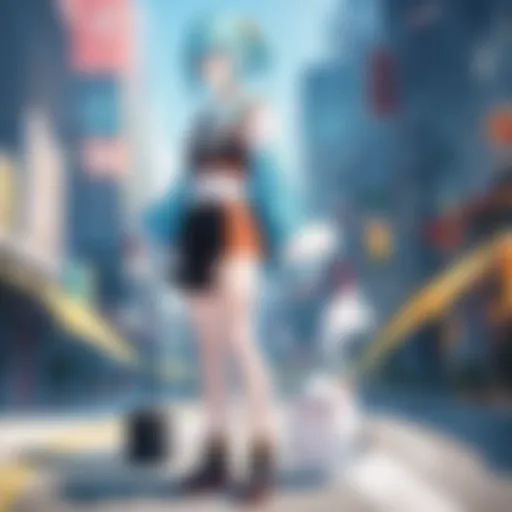 The vibrant and intricate world of anime created by Crunchyroll Studios
