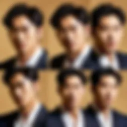 Sangwoo's unsettling expression reflecting his inner turmoil