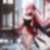 A captivating scene from the series illustrating the protagonist's evolution