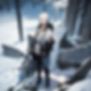A captivating scene from the manga depicting the protagonist's journey