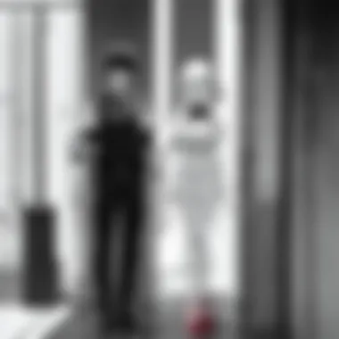 Contrast in Narrative Styles A captivating visual showcasing the contrast in narrative styles from the original series.