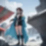 A vibrant scene from a classic anime film showcasing its unique artistic style.