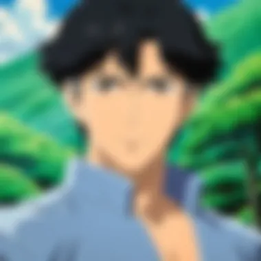 Iconic Characters in Anime History A collage of iconic characters from notable classic anime films.