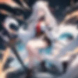 Visual representation of censorship in anime