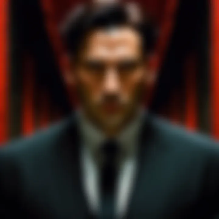 A thematic representation of the societal commentary found within the series.
