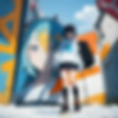 FLCL's Impact on Popular Culture An infographic illustrating FLCL's impact on pop culture