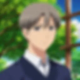 Promotional artwork featuring key characters from Fruits Basket