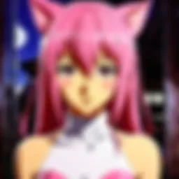 Conceptual representation of Elfen Lied's thematic elements