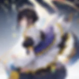 A striking portrayal of Kuroneko showcasing her ethereal charm and mystique.