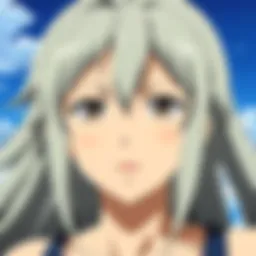 A visually striking scene from a mature anime, showcasing intricate character designs and an intense emotional moment.