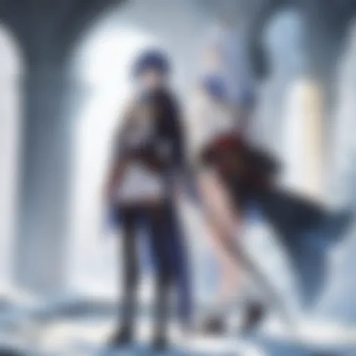 The protagonist's awakening in a new world