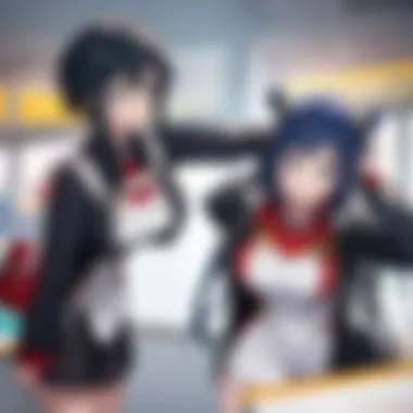 Character Dynamics in My Hero Academia: Two Heroes Key characters showcasing their unique abilities