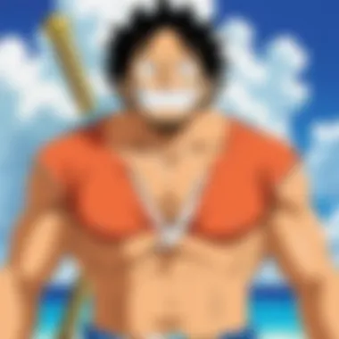 Key Characters from One Piece Odex Dub One Piece Odex Dub poster featuring key characters