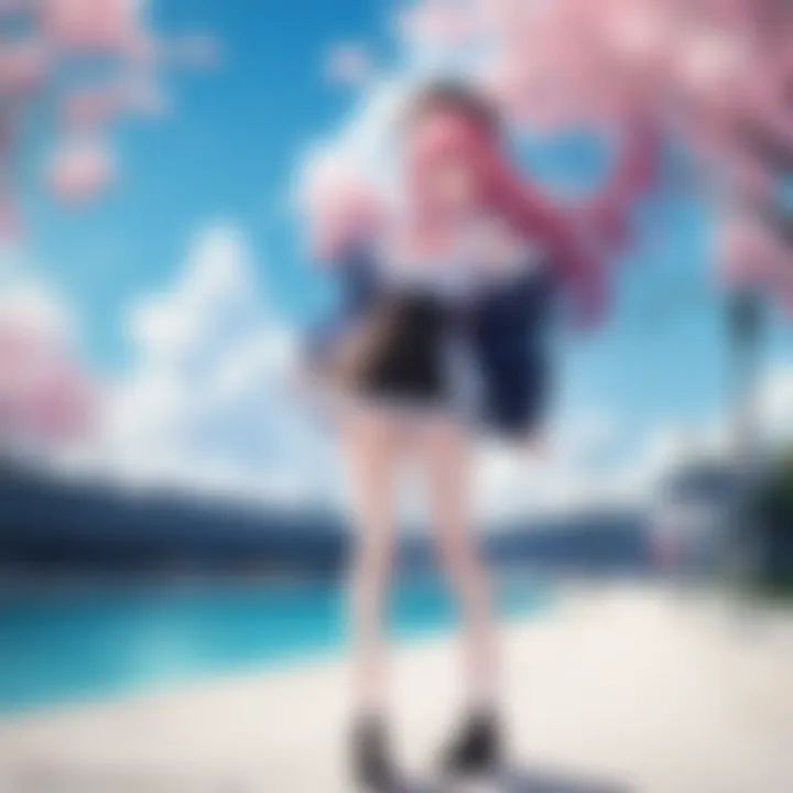 An infographic comparing features of top anime streaming platforms