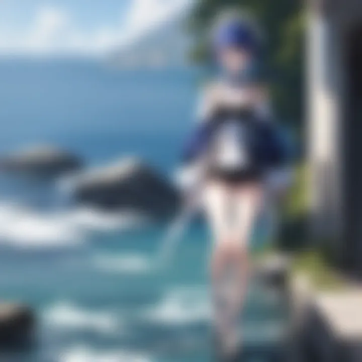 A user navigating a streaming service interface featuring Re:Zero