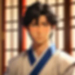 A contemplative Shoya reflecting on his past