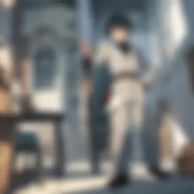 An illustration of the main character, Ray Steam, showcasing his determination