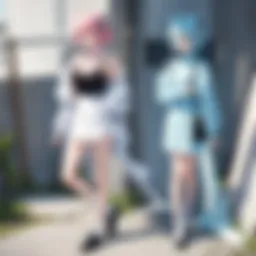 Conceptual art illustrating the essence of new mew in anime and manga.