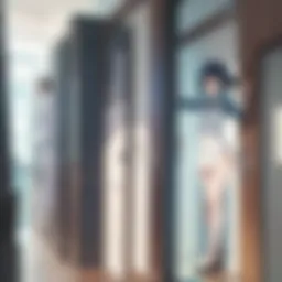 A dramatic scene depicting the protagonist in a moment of contemplation.
