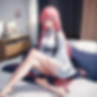 Group of Friends Enjoying Anime Together Group of friends enjoying anime together