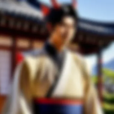 Character Interactions Unveiled Character dynamics illustrated through a significant scene