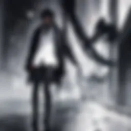 Dark and moody cityscape reflecting the themes of 'Darker than Black'