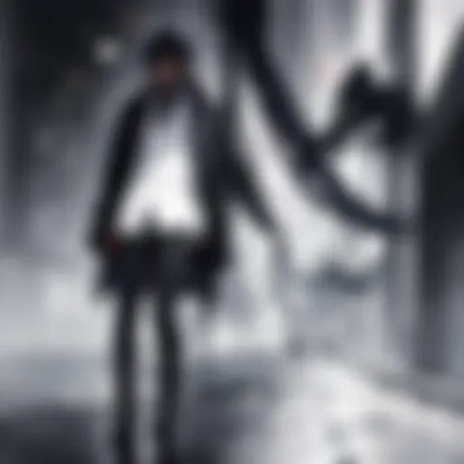 Dark and moody cityscape reflecting the themes of 'Darker than Black'