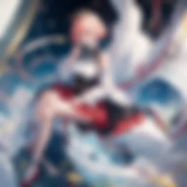 A detailed representation of narrative techniques in manga storytelling