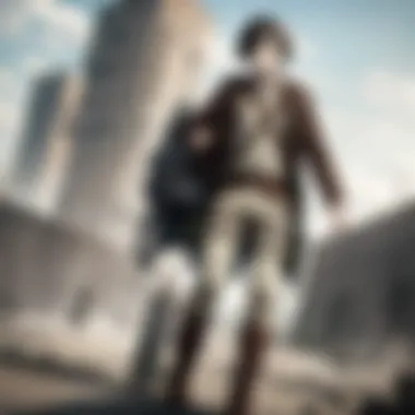 Character Transformations in Attack on Titan An illustration of key character transformations throughout the season.